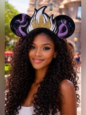 Disney Villain Ursula Ears Headband The Little Mermaid NWT